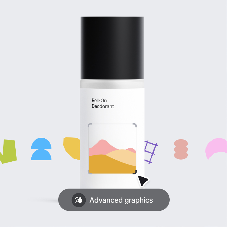 Les outils graphiques avancés du Design Studio pour des visuels d'étiquette sur mesure