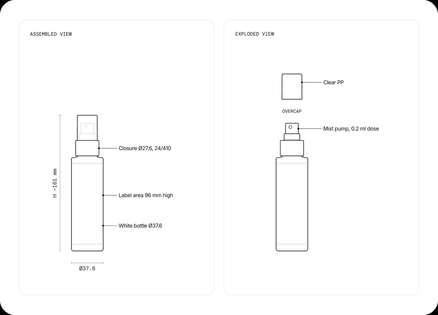 Non-Aerosol Hairspray with Plant Protein