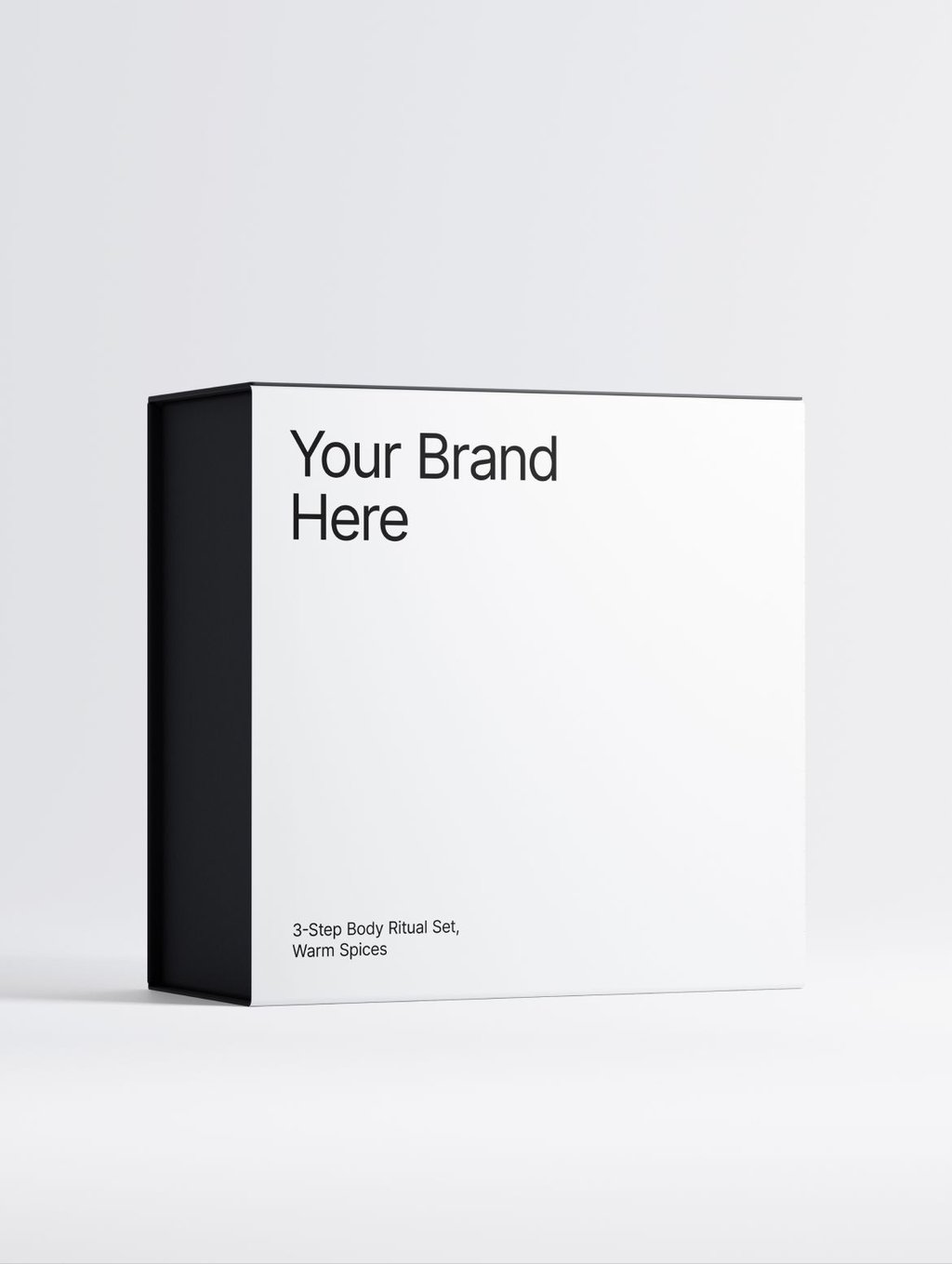 3-Step Body Ritual Set, Warm Spices, closed box