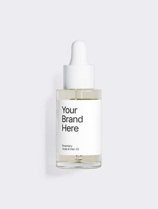 Rosemary Hair & Scalp Strengthening Oil, product photo